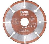KWB Disque à tronçonner 790140 – 115 mm – bois/plastique/cuivre – 1 pc