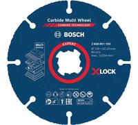 Disque à tronçonner X-LOCK Expert Carbide Multi Wheel 125 mm, BOSCH