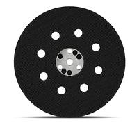 Disque Abrasif │ 1 pièce │ 8 trous │ Ø 125 mm │ mi-dur │ Compatible avec les ponceuses Bosch et SKIL │ Disque Adhésif │ Disque Abrasif en Papier │ Disque de Polissage │ by FD-Workstuff