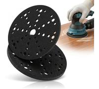 Disque Abrasif 150mm Film, 2 Pièces Disque Poncage 150mm, Disque A Poncer 150mm, Plateau Ponceuse 150mm, Abrasif Spécialisé, pour Ponceuse Excentrique, Ponceuse Plâtre, Murale
