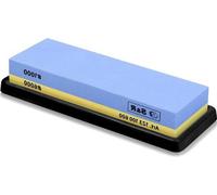Disque abrasif à double face 18 x 6 x 3 cm - Grain 1000/6000 - Support en corindon et silicone