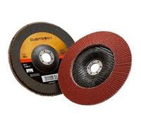 Disque abrasif à lamelles 3M Cubitron II 967A Brun rouge et jaune/orange avec anneau noir G