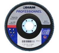 Disque abrasif à lamelles diam.125/22.23 GR 60 metal - DIAM INDUSTRIES - DAL125-60