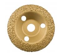 Disque abrasif au carbure de tungstène doré bombé EDMA Ø 125 mm - 92