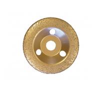 Disque abrasif au carbure de tungstène doré bombé EDMA Ø 125 mm - 92
