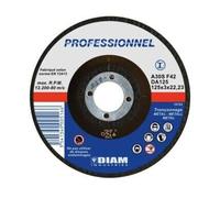 Disque abrasif diam.125 X 3 X 22.23 acier - DIAM INDUSTRIES - DA125/22