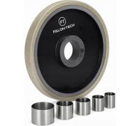 Disque abrasif diamanté de 150 x 32 x 25 mm avec supports Falon-Tech
