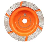 Disque abrasif diamanté soudé, 75 mm x 10 mm, pour le ponçage du béton et du granit