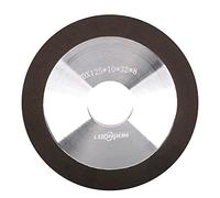 Disque abrasif en résine 125 x 10 x 32 x 8 mm, disque à grain 320 pour le ponçage des métaux durs et des alliages