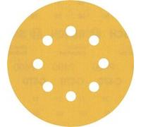 BOSCH Feuille abrasive EXPERT C470 a 8 trous, 125 mm, G 400, 5 pieces 2608900811