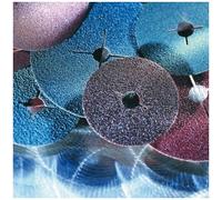 Disque abrasif fibre corindon KF 708 - D 180 mm - grain 100 - par 50 VSM