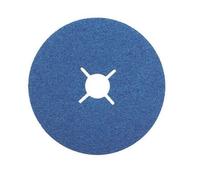 Disque abrasif - fibre zirconium - ZF 713 - pour Inox 125X22P50 B50 VSM