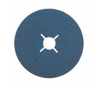 Disque abrasif - fibre zirconium - ZF 713 - pour Inox 125X22P80 B50 VSM