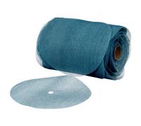 Disque abrasif grillagé 3M bleu en rouleau, 150 mm, grain 220+, 100 disques/rouleau, 36424 x8 morceau