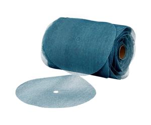 Disque abrasif grillagé 3M bleu en rouleau, 150 mm, grain 320+, 100 disques/rouleau, 36426 x8 morceau