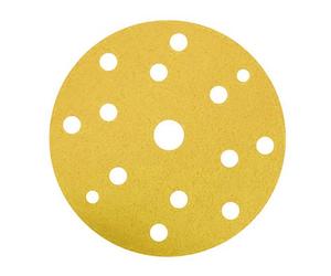 Disque abrasif HERMES VC154 - Auto-agrippant Velcro - Ø150 mm - 17 trous - VC154