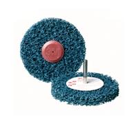 3M Scotch-Brite Disque de nettoyage grossier CG-ZS, 75 mm, 13 mm, 6 mm, S, extra coarse #61164 x10 morceau