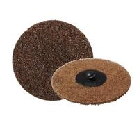 Disque abrasif non tissé 3M Scotch-Brite Roloc SC-DR, 25 mm, Grain A Gros, Marron