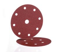 Disque abrasif papier velcro BW 115 - Ø 125 Grain 60 - 9 Trous - HERMES - 6539402