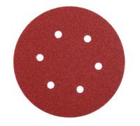Disque abrasif perforé 6 trous auto-agrippant - 150 mm - GR120 - KP222 VSM