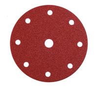 Disque abrasif perforé 9 trous auto-agrippant - 150 mm - GR120 - KP222 VSM