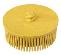 Disque abrasif résine 3M Scotch-Brite Bristle RD-ZB, 50 mm, Grain 80, Jaune, 07525