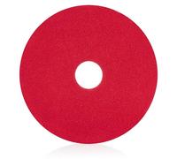 Disque abrasif, rouge, diamètre 406 mm, pour machine d'extraction, lot de 5