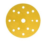 Disque abrasif support papier 3M Hookit 255P, 150 mm, Grain 150, 15 trous, 100 disques / boite
