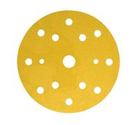 Disque abrasif support papier 3M Hookit 255P, 150 mm, Grain 80, 15 trous, 100 disques / boite