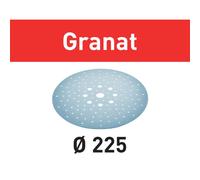 Festool Disques abrasifs Granat STF D225/128 P240 pour ponçage de mastic – 5 pièces