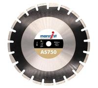 Disque asphaltique Marcrist pour coupe-joints et scies à sol AS750, diamètre 400 mm × 25,4 mm