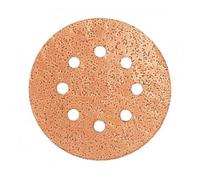 Disque auto-agrippant carbure de Tungstène 8 trous - Ø125mm - grain 36 LEMAN