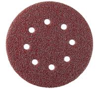 Disque auto-agrippant D125 mm papier corindon pour décapage et ponçage à sec de métaux et bois durs SIDAMO - 10940026