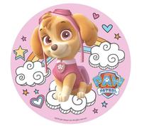 DISQUE AZYME 20 CM PAT PATROUILLE DECOR GATEAU ANNIVERSAIRE PAW PATROL