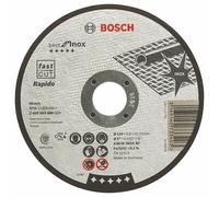 Disque BEST à tronçonner BOSCH à moyeu plat Spécial inox 125X0.8 MM - Lot de 25 - 2608603488