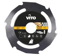 Disque coupe bois et PVC 115 x 1,8mm Meuleuse Alesage 22.5mm VITO