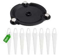 Disque Coupe Bordure avec 20 Pcs Lame Coupe Bordure, yisight Lame Plastique Coupe Bordure, Disque Debrouissalleuses, pour coupe-bordures Parkside Prta 20-Li A1 - Lidl Ian 311046