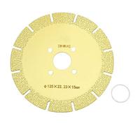 Disque de coupe 125x22.23x15mm, scie polyvalente haute efficacité pour fonte, fibre de verre, marbre, carreaux de céramique et verre