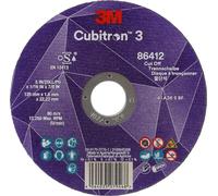 Disque de coupe 125x3x22,23 mm, 36 tours par minute, boîte de 25 pièces