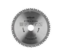 Wolfcraft Disque de coupe bois 6736000 Ø190 mm 30 dents Alésage 30 mm