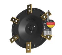 Disque de coupe amélioré beos® Premium pour robot tondeuse, pour 6 lames - Worx Landroid L (à partir de 2020) - disque de coupe renforcé de fibre de verre, Ø 170 mm - hexagonal