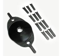 Disque de coupe avec 12 lames pour Flymo Mow-n-Vac Hover Vac 28 E28 HV2800