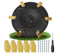 Disque de Coupe Compatible avec DREAME A1, A1 Pro, A2 | MOVA 600, 600 KIT, 1000, Incluant 30 Lames, Disque de Coupe pour Robot Tondeuse, Pièces Détachées pour Coupe-Bordures