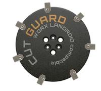 Disque de Coupe Compatible avec Worx Landroid M500, M700, WR167E, WR141E et Vision M600 - Plateau de Coupe pour Robot Tondeuse avec 7 Lames et Adaptateur - Pièce de Rechange