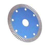 Disque de coupe diamant 110 * 1.2 * 20mm, embout de scie, lame diamant Turbo continue avec 8 trous de refroidissement, diamètre intérieur 20mm, incision Microlite pour meuleuse