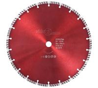 vidaXL Disque de coupe diamanté avec acier turbo 300 mm