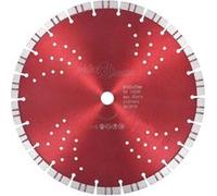 Disque de coupe diamanté avec turbo et trous Acier 300 mm Rouge G