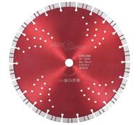 Disque de Coupe Diamanté avec Turbo et Trous Acier 350 mm Scie à Table vidaXL