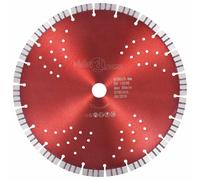 Disque de Coupe Diamanté avec Turbo et Trous Acier 350 mm Scie à Table vidaXL