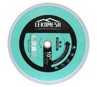 Disque de coupe diamanté de 25,5 cm pour le carrelage en porcelaine et en granit